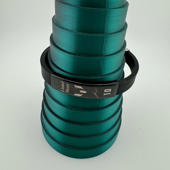 Lionel Messi Signature Bracelet Wristbands Football Stainless Steel NIB - Picture 1 of 6